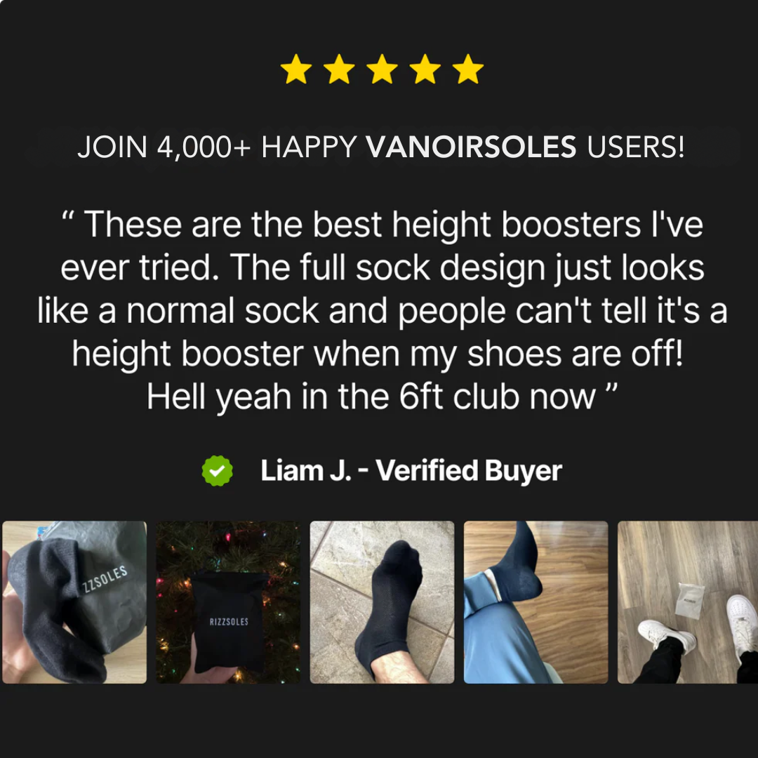 VANOIRSOLES V3 HEIGHT MAX SOCKS (2-PACK)