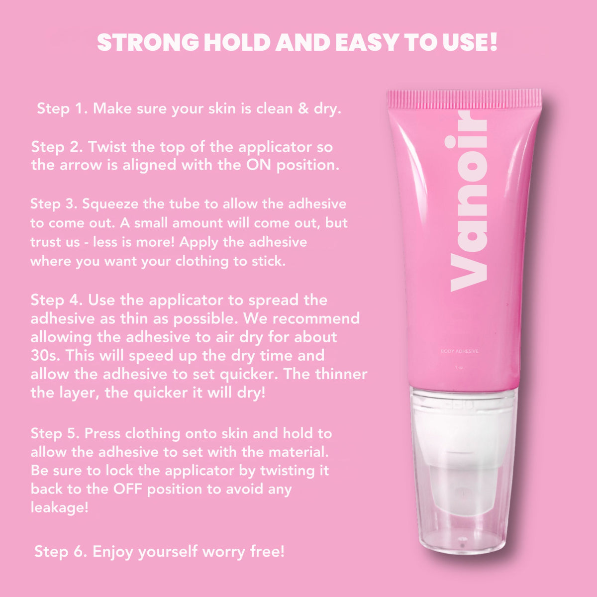 Vanoir™ Body Adhesive - VANOIR