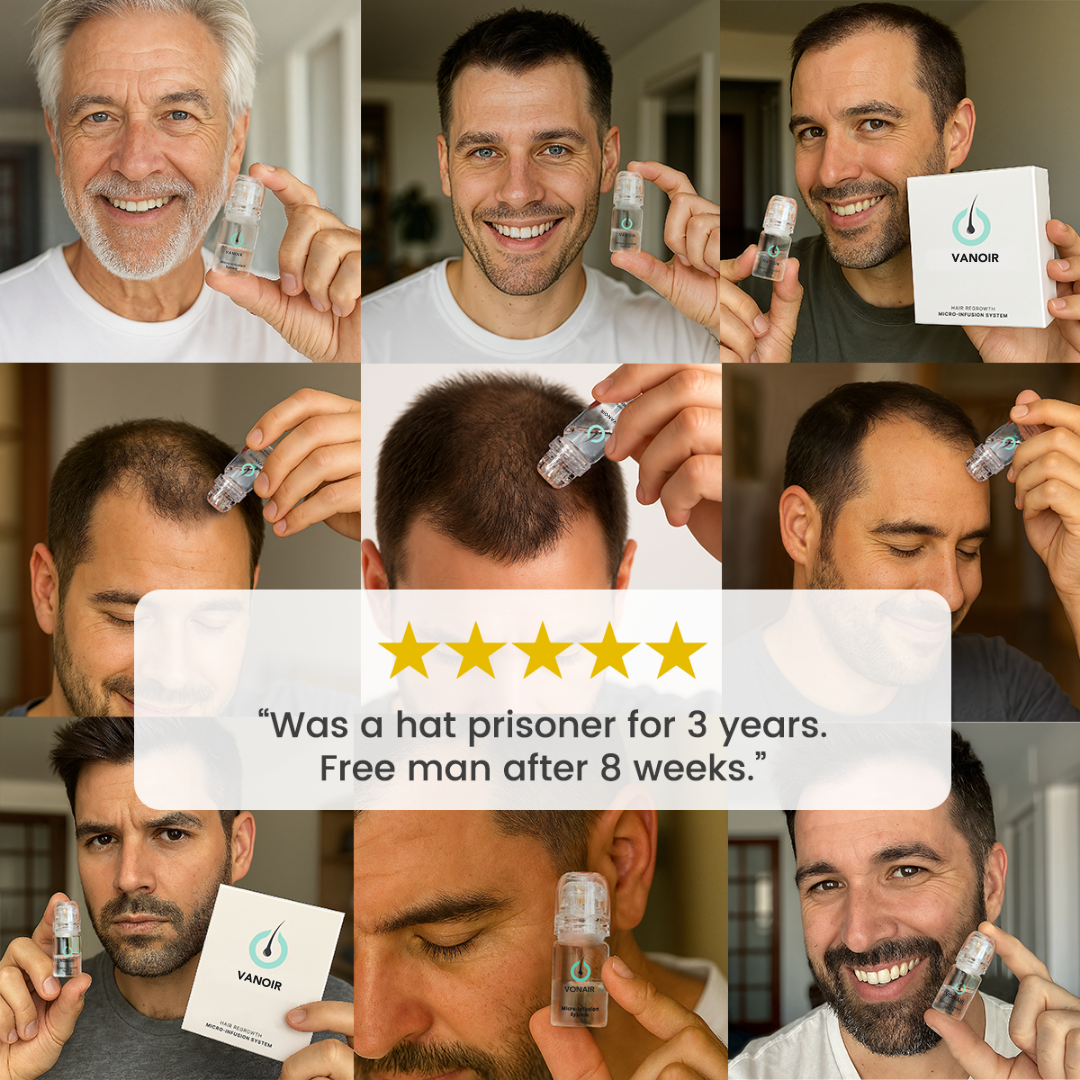 Hair Regrowth Micro-Infusion System (Men)