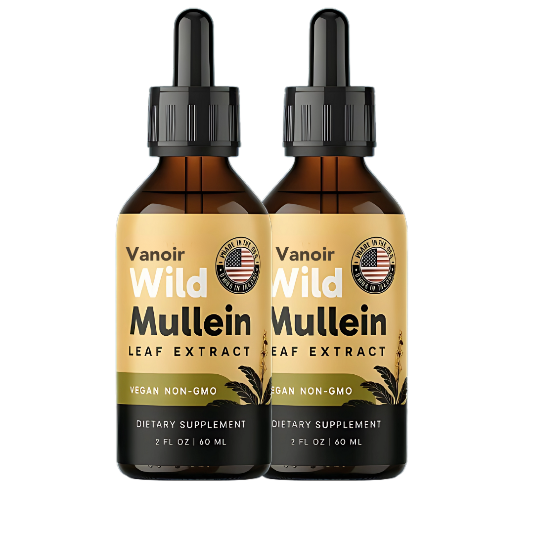 New Maximum Potency Mullein Drops For Cough Control & Lung Rejuvenation