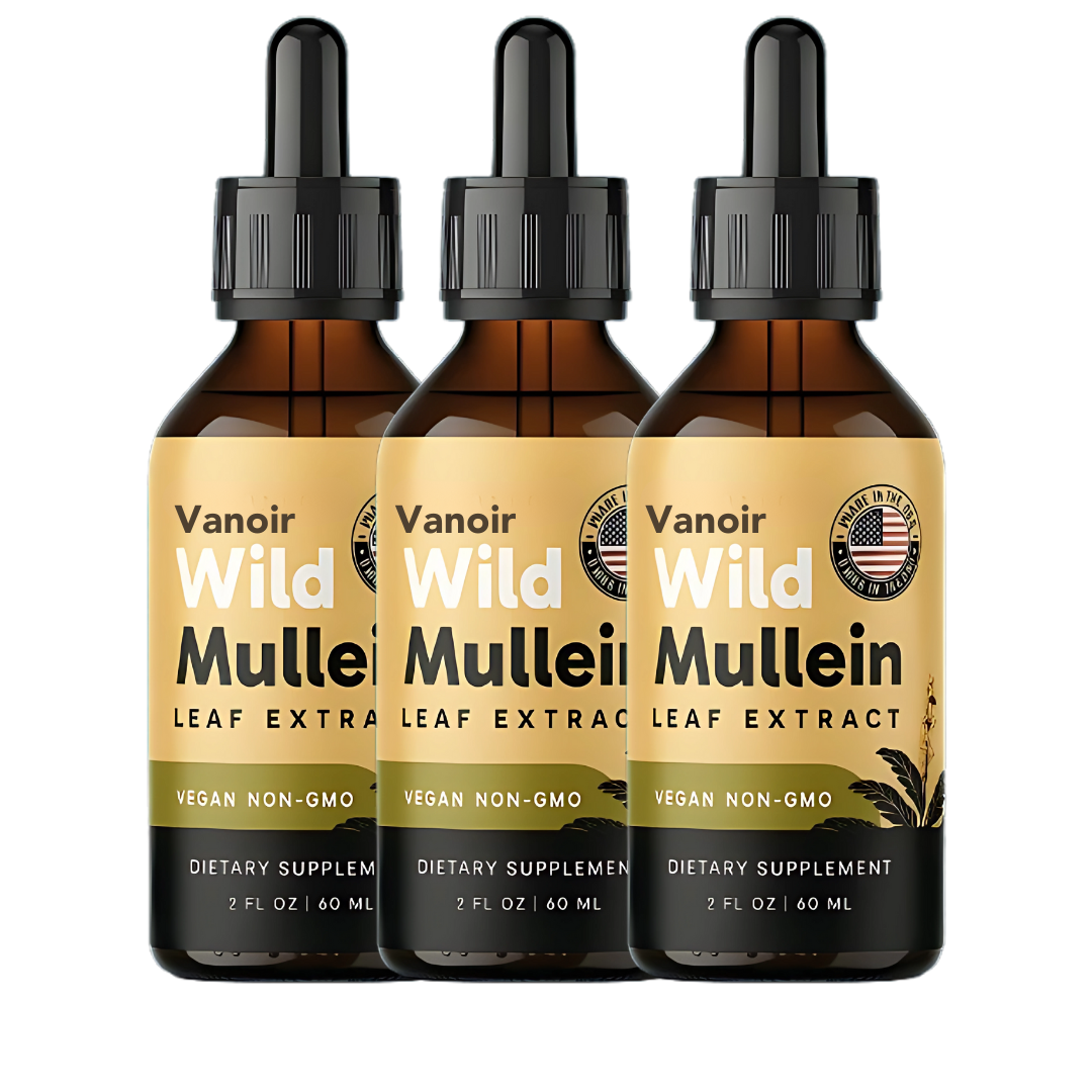 New Maximum Potency Mullein Drops For Cough Control & Lung Rejuvenation