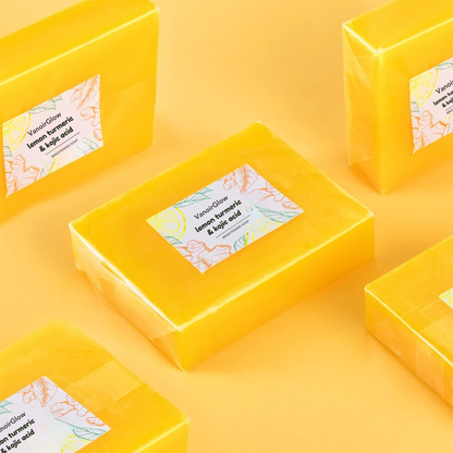 Vanoir Lemon Turmeric & Kojic Acid Brightening Soap