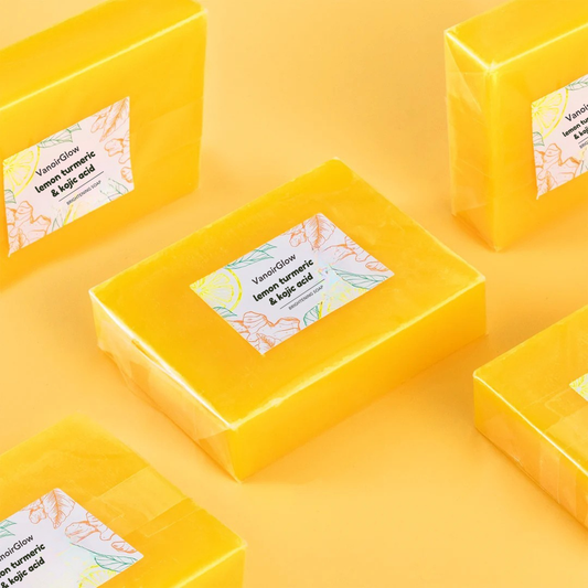 Vanoir Lemon Turmeric & Kojic Acid Brightening Soap
