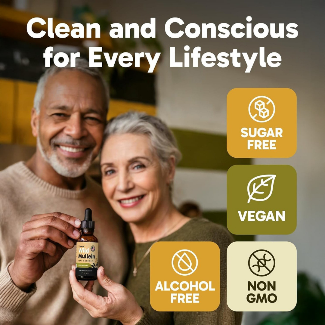 New Maximum Potency Mullein Drops For Cough Control & Lung Rejuvenation