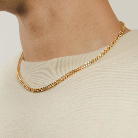 3mm Franco Chain - Gold VIP