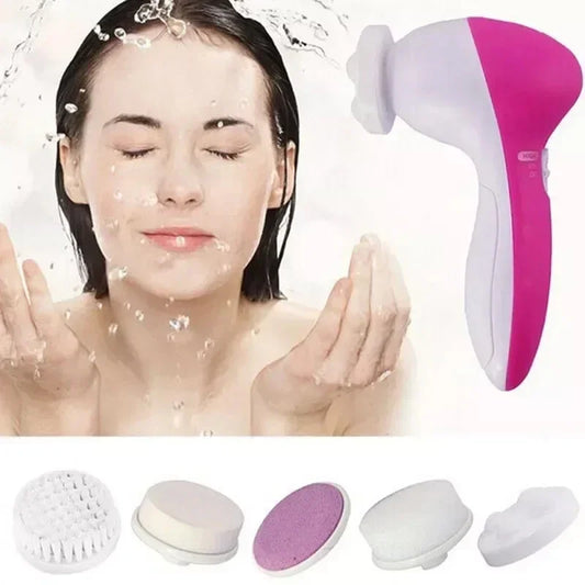 5-in-1 Electric Facial Cleansing Brush VIP