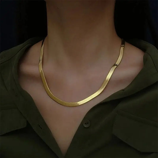 Elegant 18K Gold Chain for Men and Women - Versatile Lengths VIP