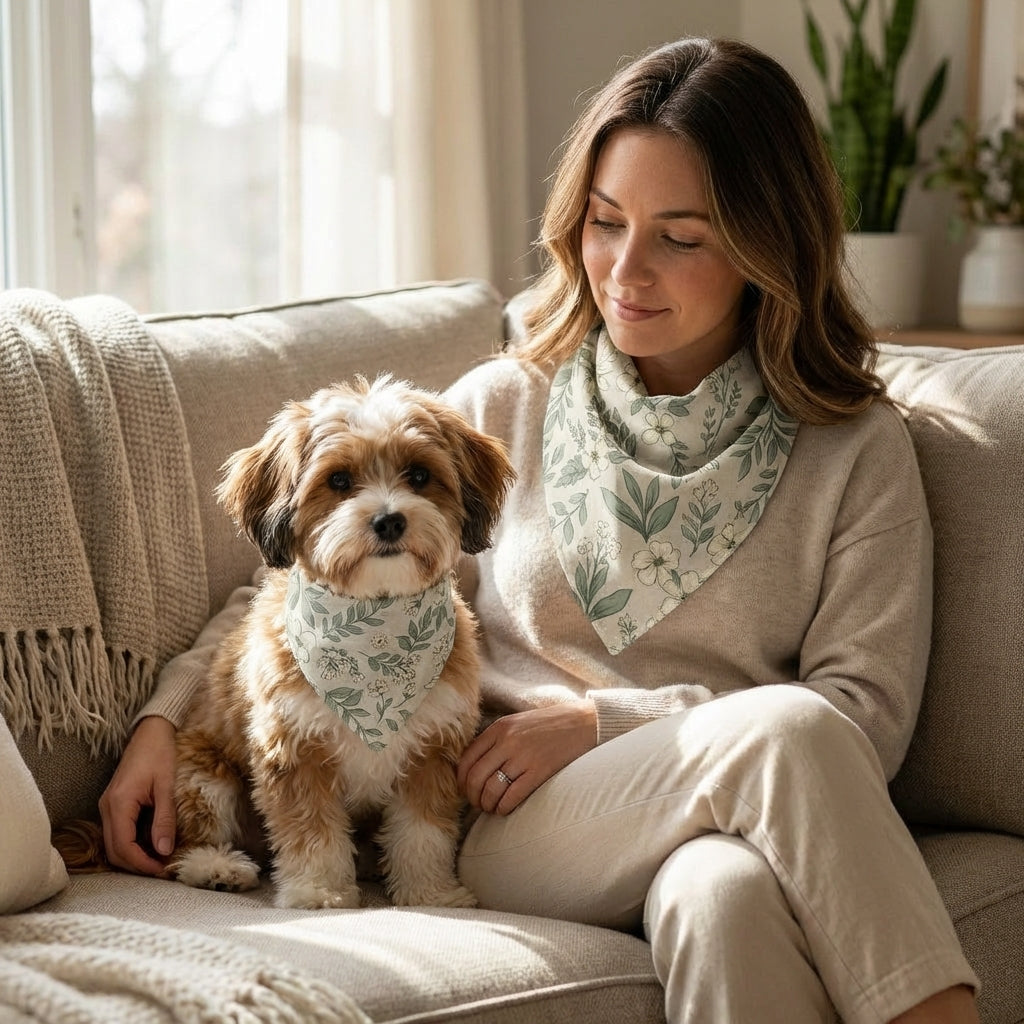Matching Pet & Owner Bandana Set