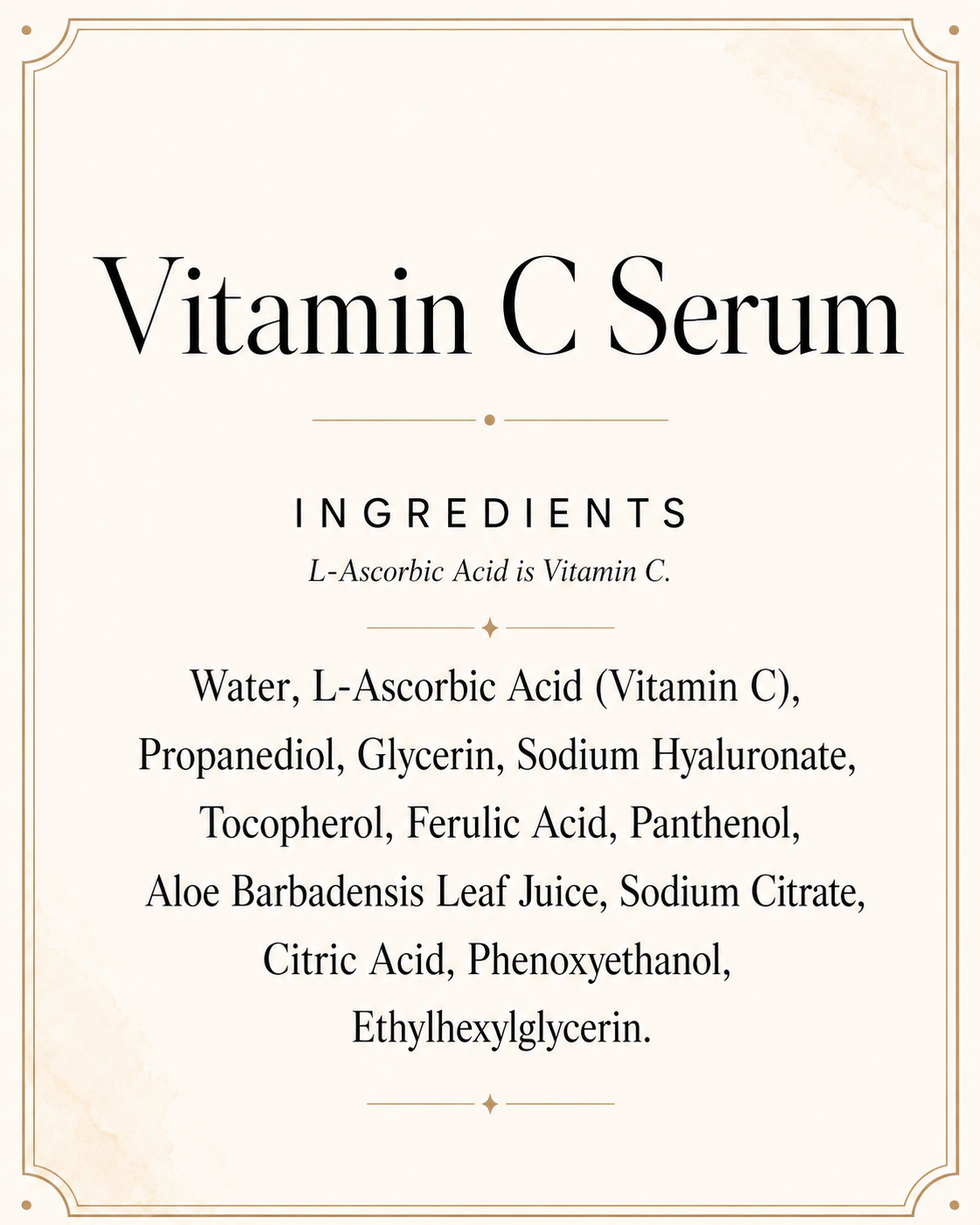 Vitamin C Serum