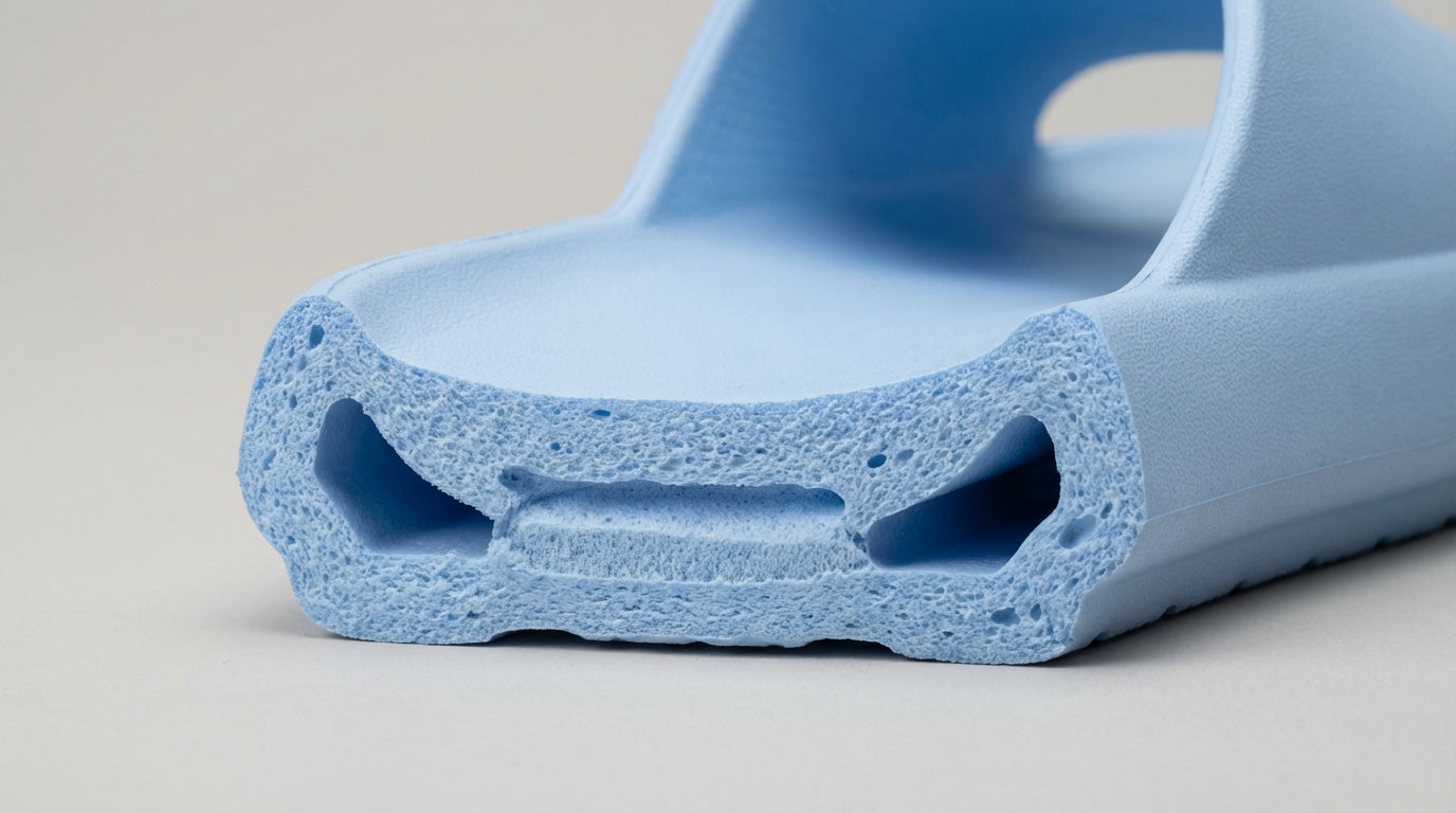 Cloud slides cushion detail