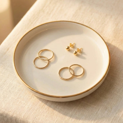 Decorative Jewelry Tray detail