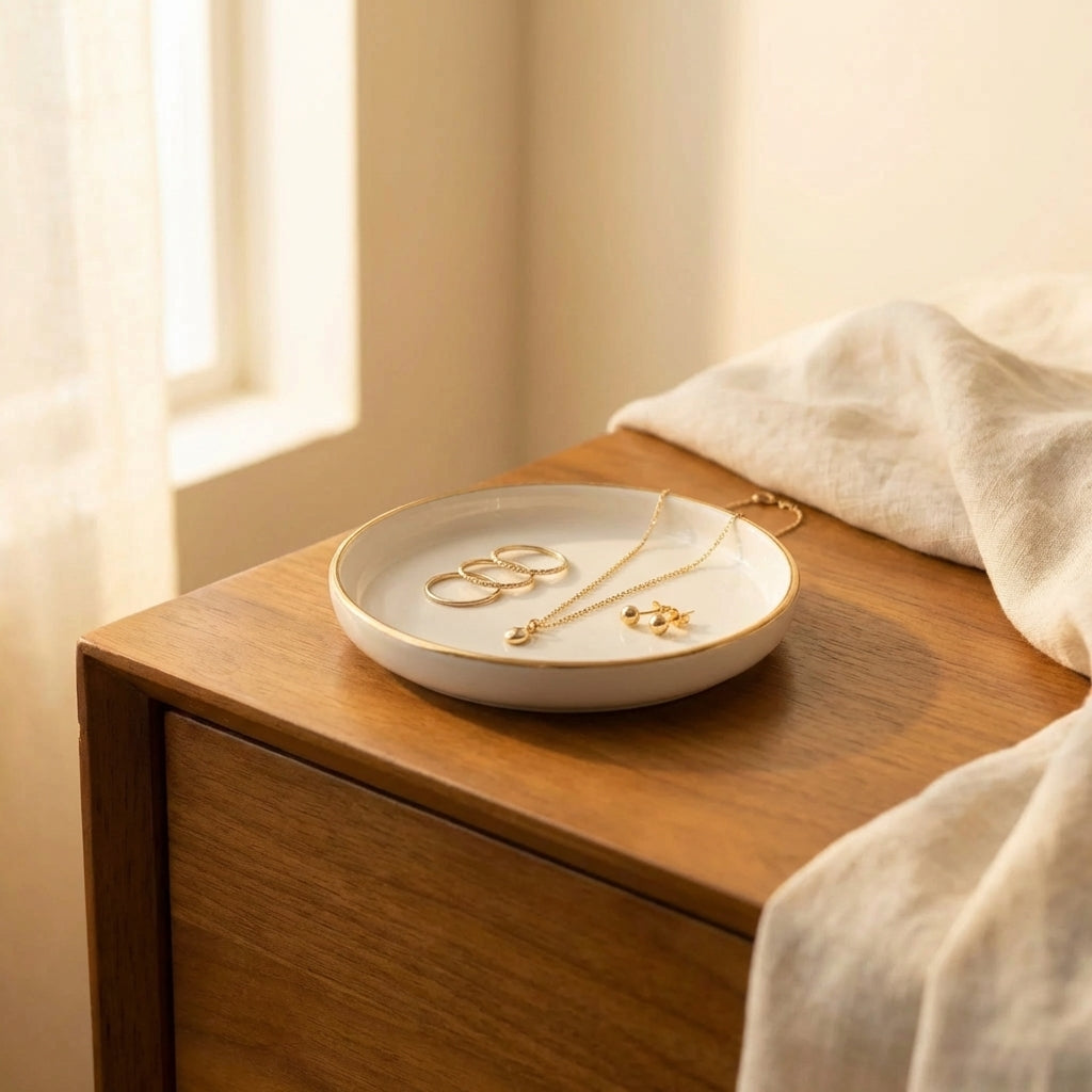 Decorative Jewelry Tray lifestyle
