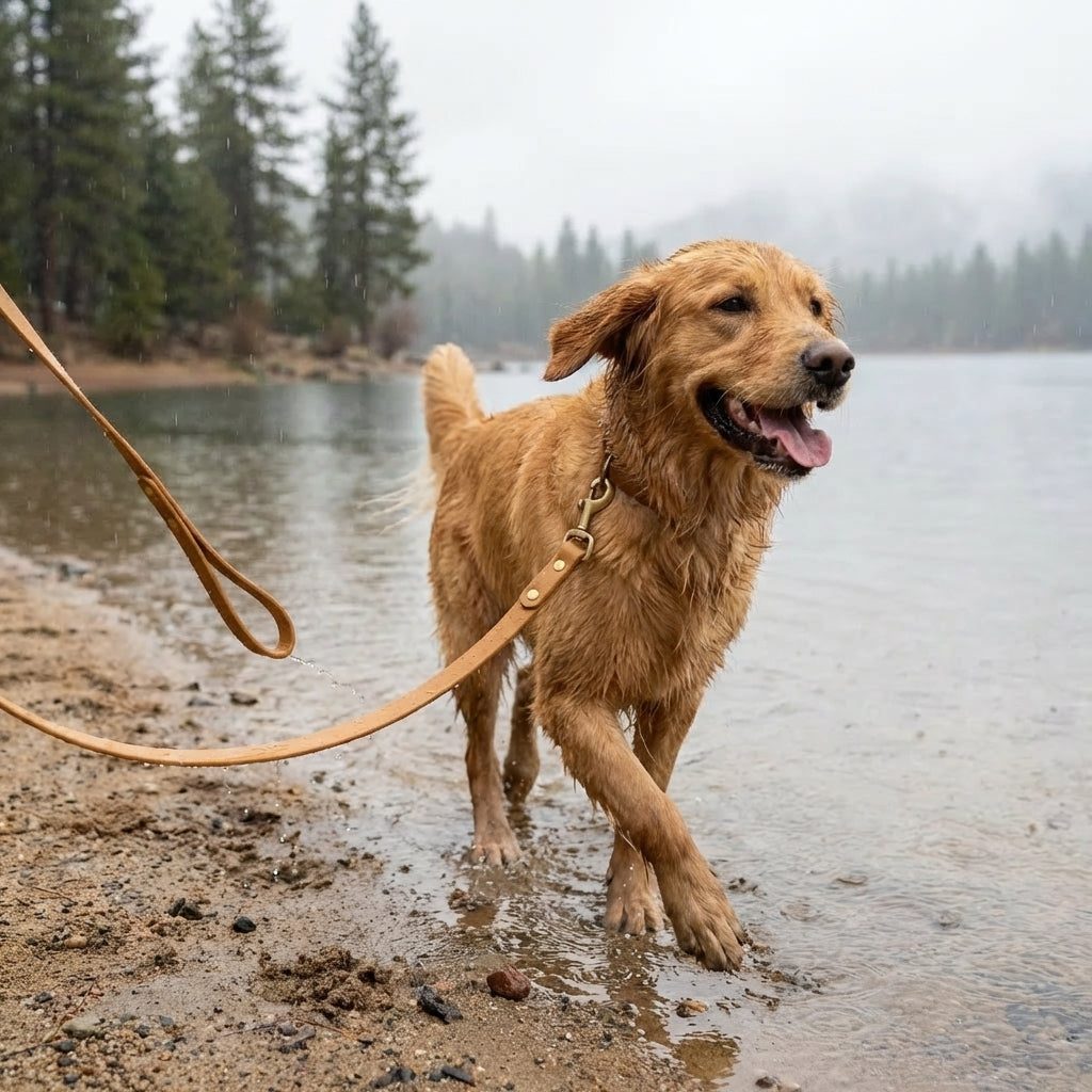 Waterproof Dog Leash lifestyle