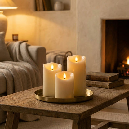 Flameless LED Candle Set lifestyle