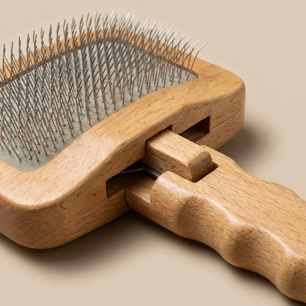 VanoirPets Slicker Grooming Brush detail