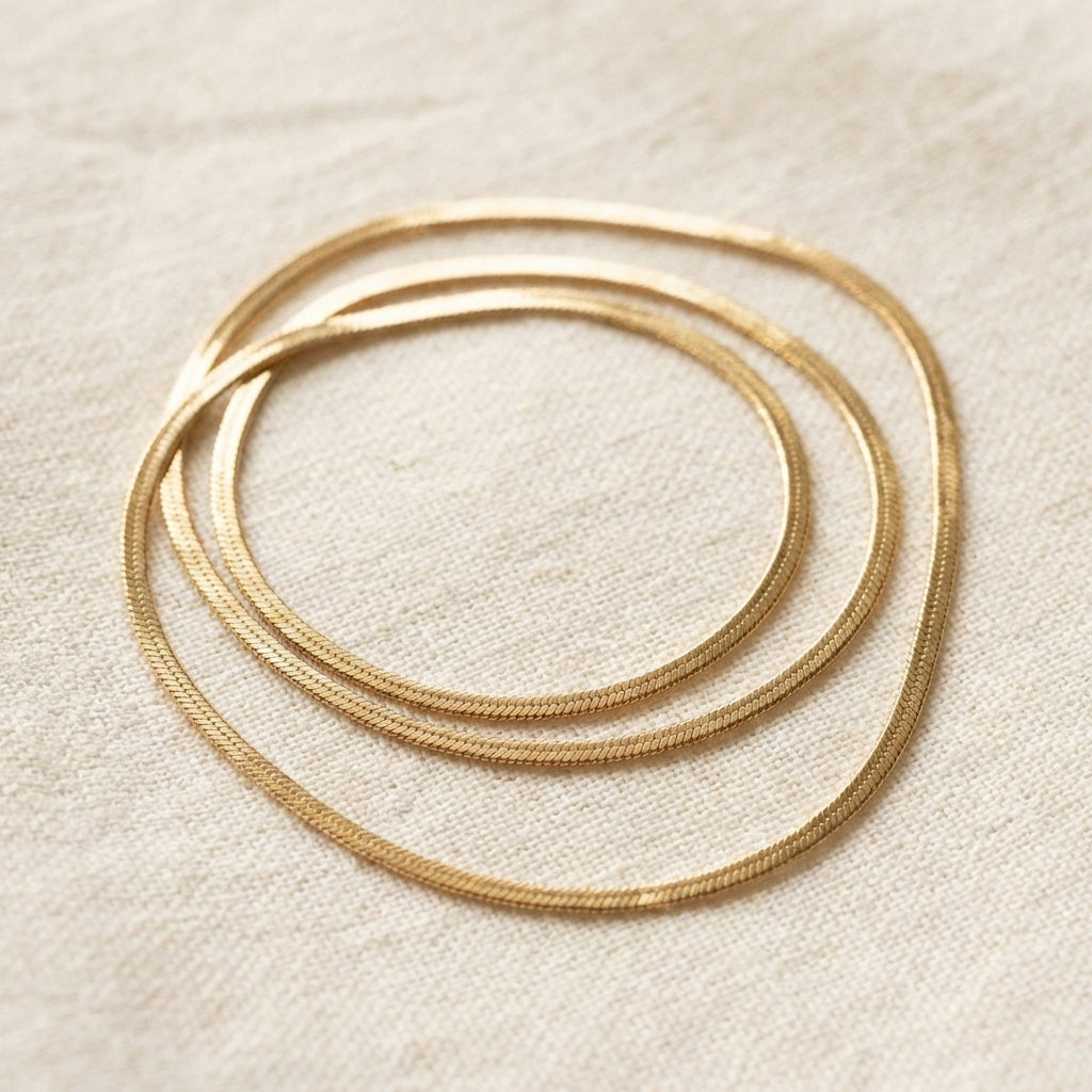 18K Gold Chain - Versatile Lengths
