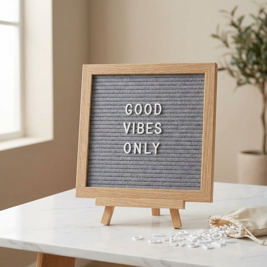 Letter Board with Stand