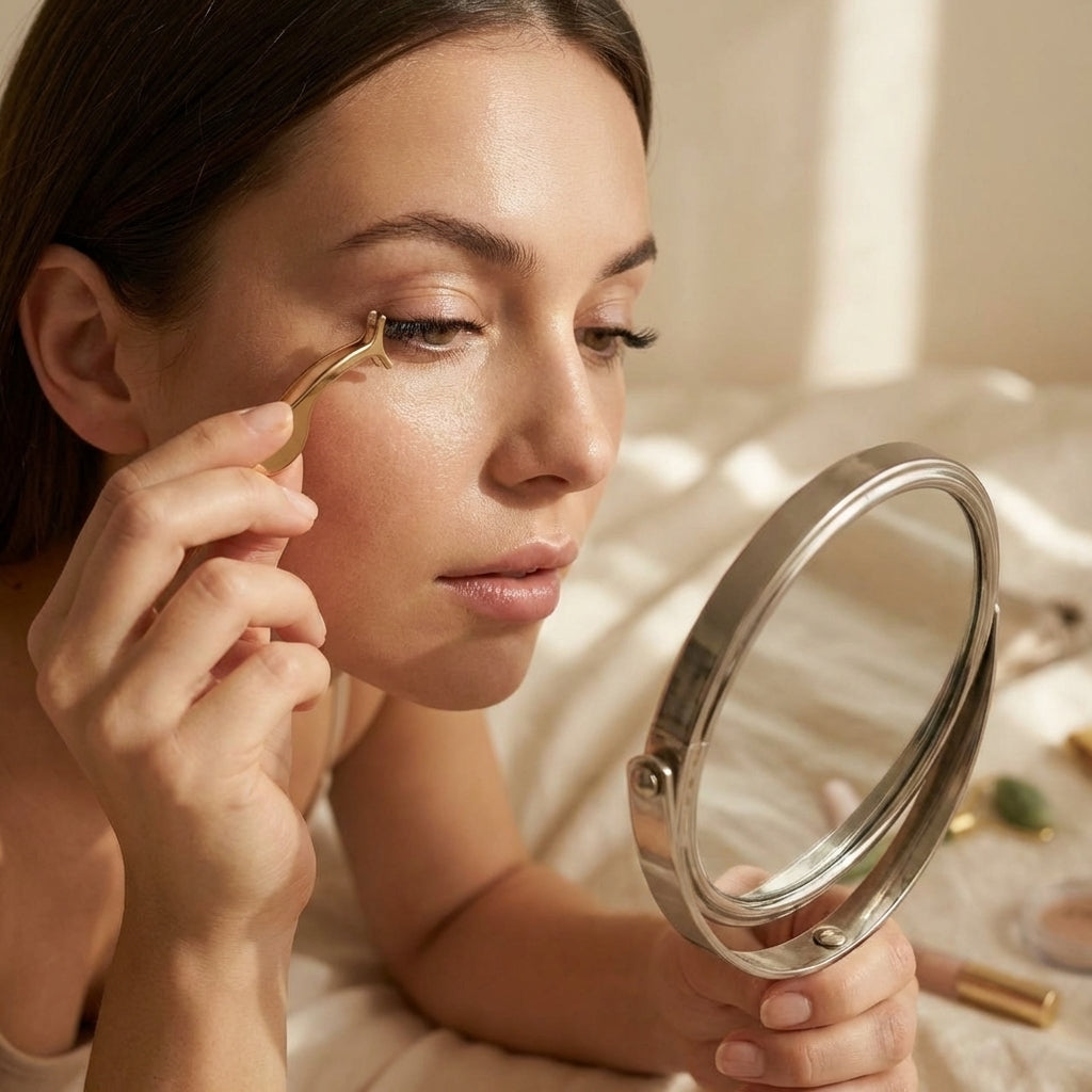 Magnetic Eyelash Kit - in use