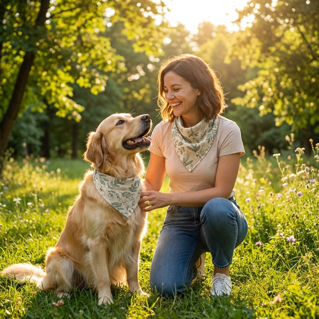 matching-pet-owner-bandana-set lifestyle