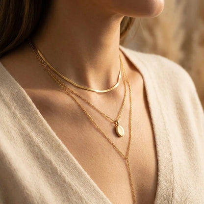 Minimalist Layered Necklace Set