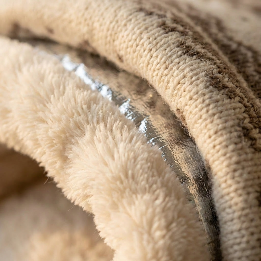 Self-Warming Cat Sleeping Bag detail
