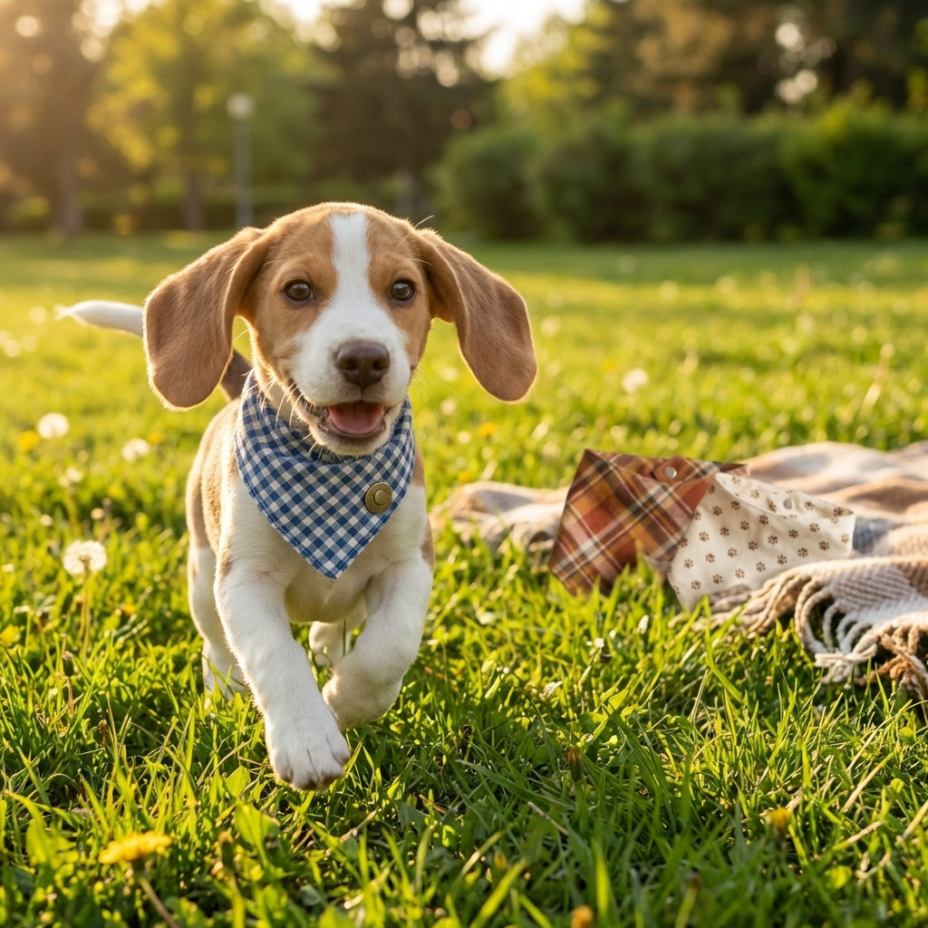 Pet Bandana Set lifestyle