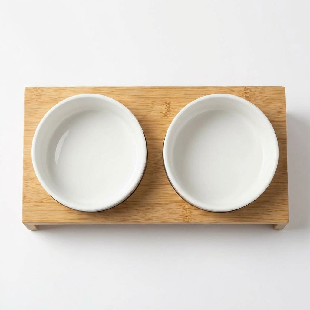 Elevated Pet Food Bowl Set