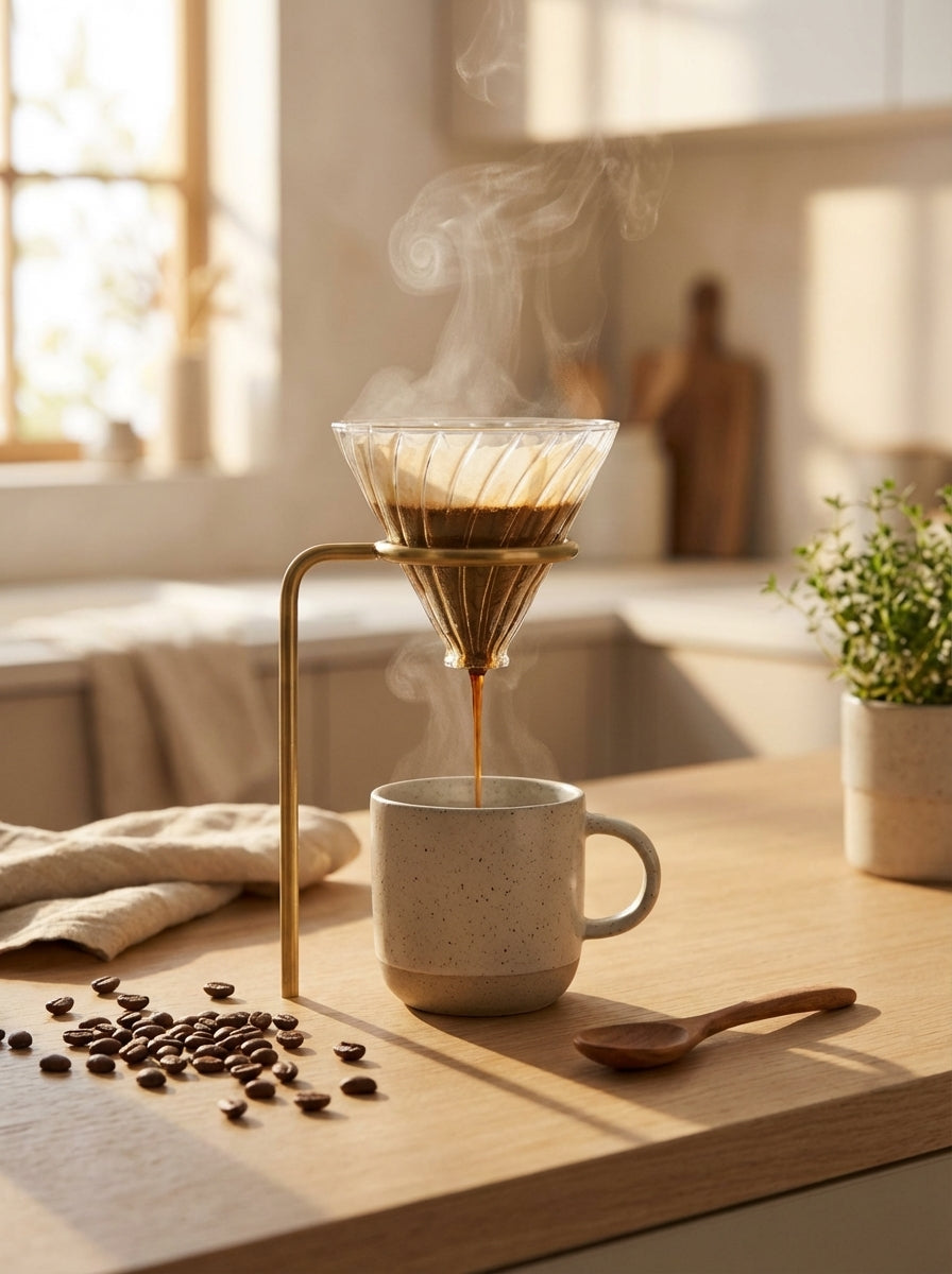 pour-over-coffee-dripper lifestyle