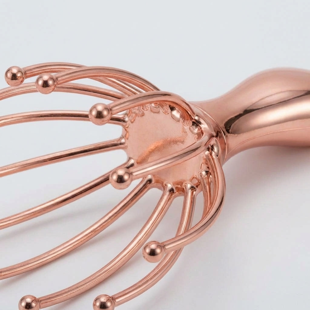 Scalp Massager Brush detail