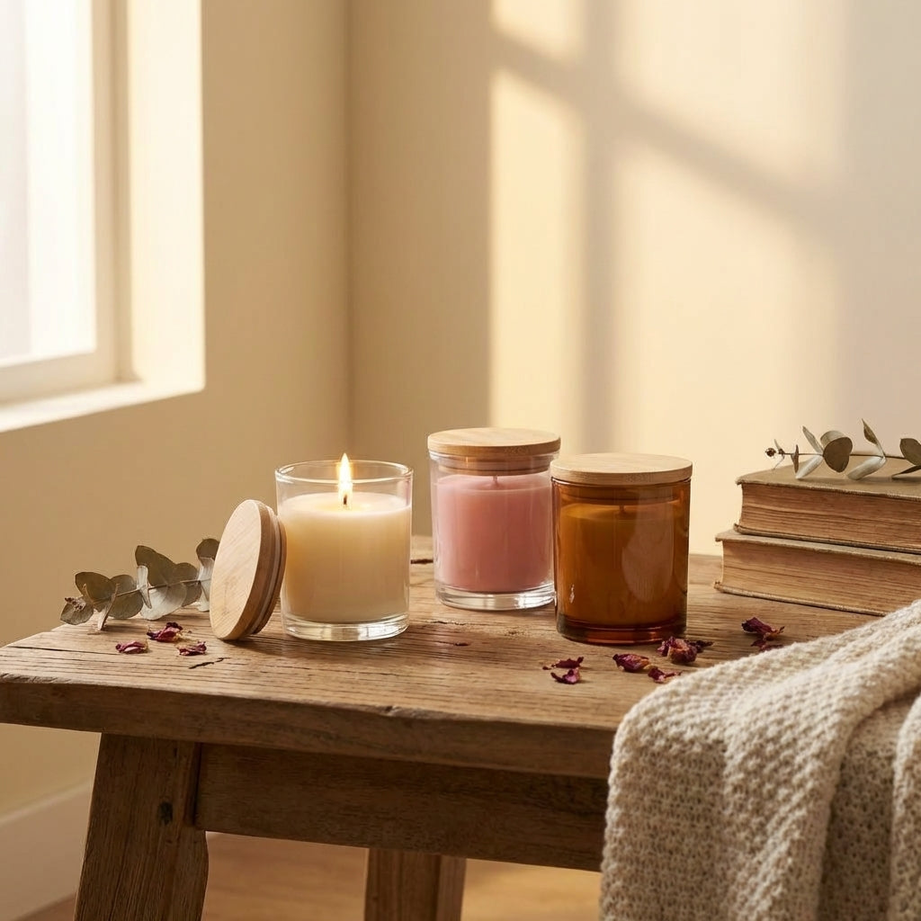 Scented Candle Gift Set lifestyle