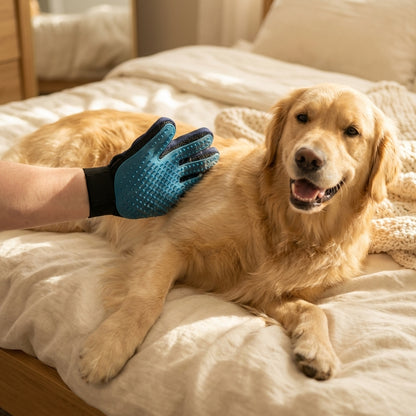 Silicone Pet Grooming Glove - Vanoir lifestyle