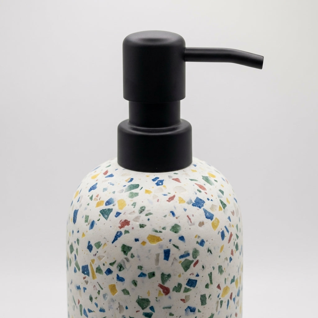 Terrazzo Soap Dispenser detail