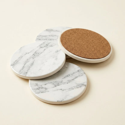 Marble Coaster Set