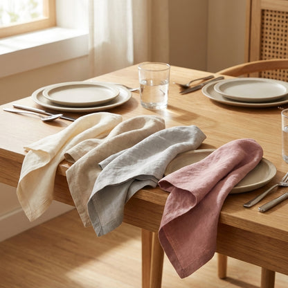 Linen Napkin Set - Lifestyle