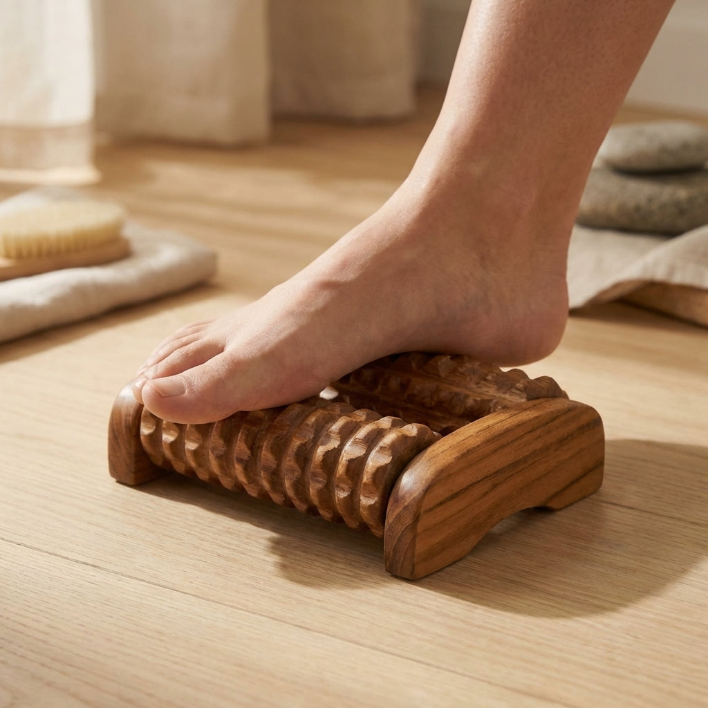 Foot Massage Roller in use VIP