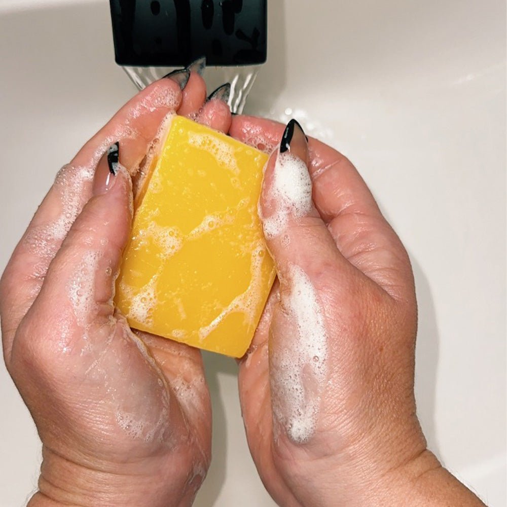 Vanoir Lemon Turmeric & Kojic Acid Brightening Soap - VANOIR