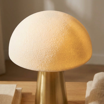 Mushroom Table Lamp glass cap detail VIP
