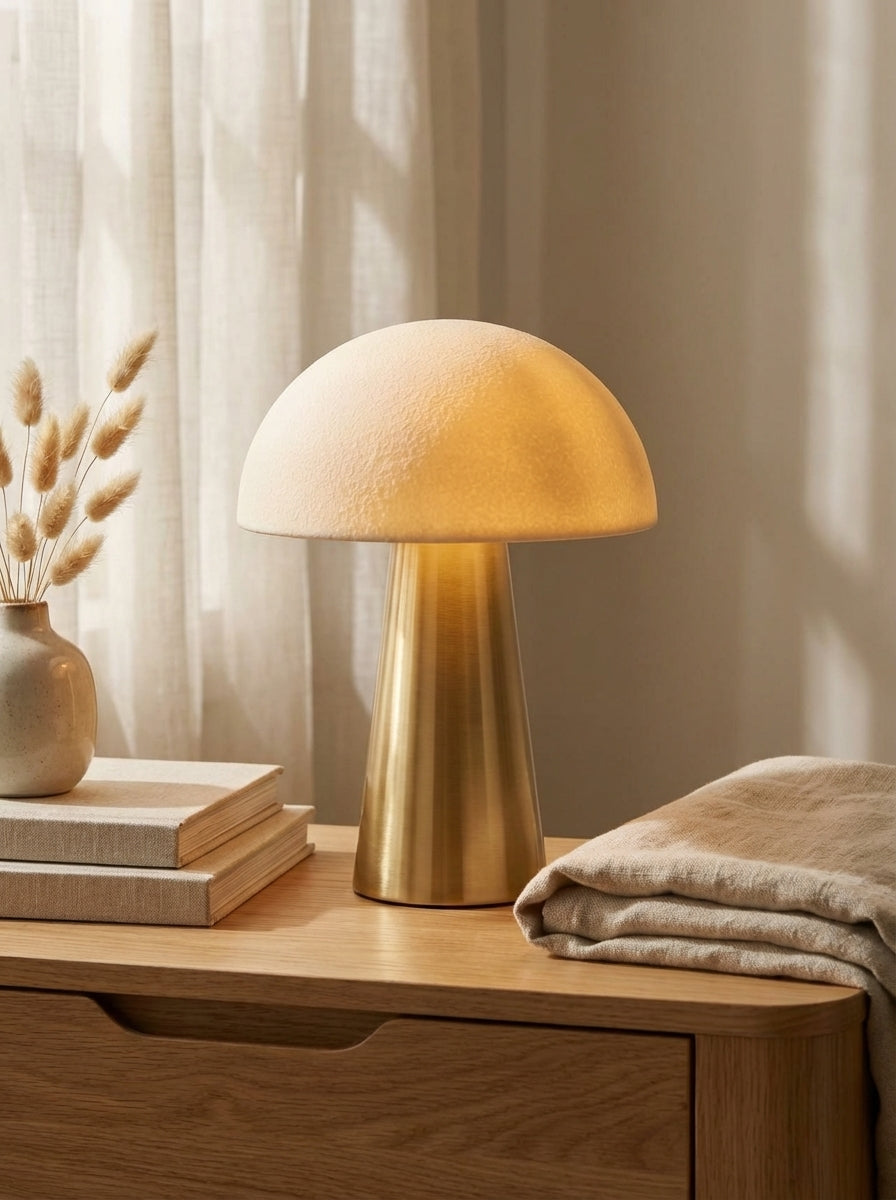 Vanoir Mushroom Table Lamp - Aesthetic warm glow mushroom-shaped table lamp VIP