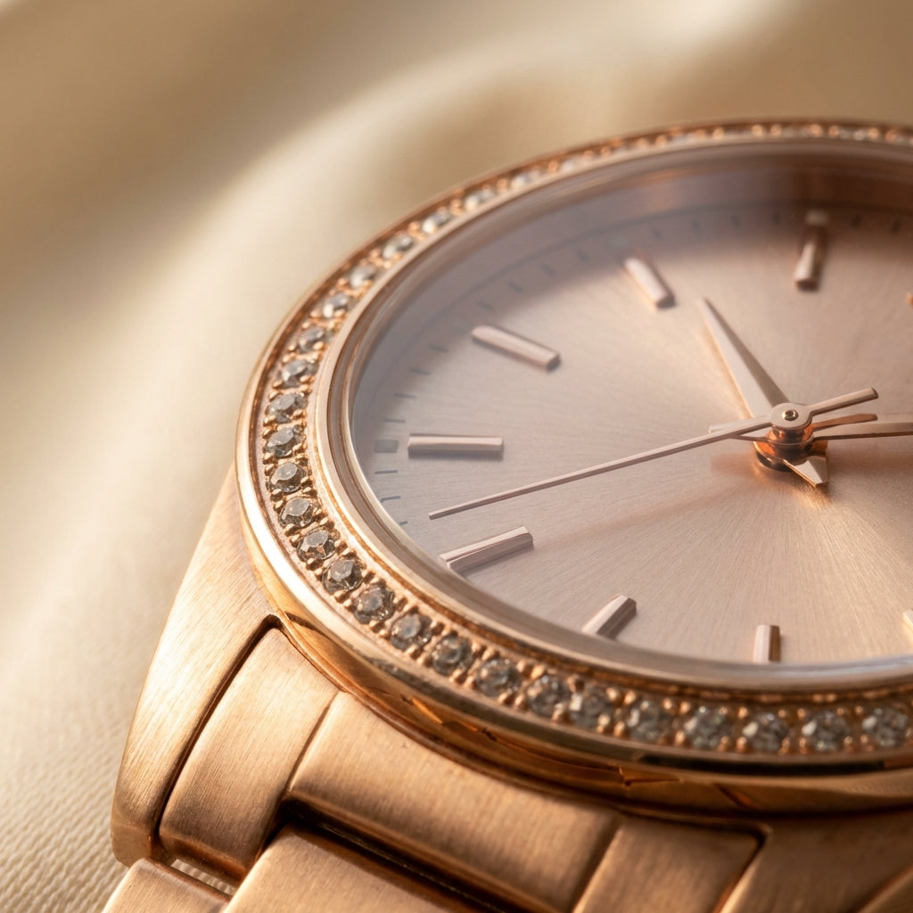 rose gold detail