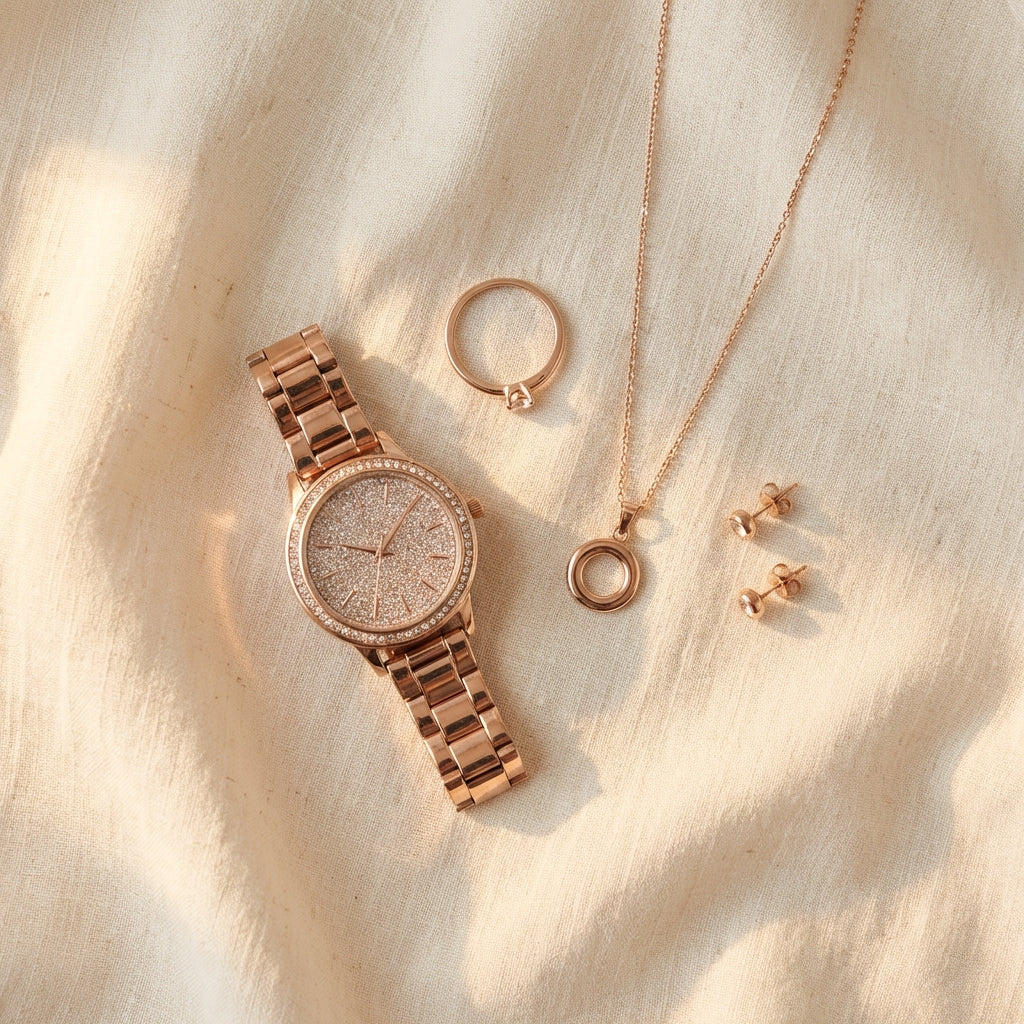 rose gold lifestyle