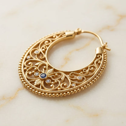 Vintage Hoop Earrings Set VIP