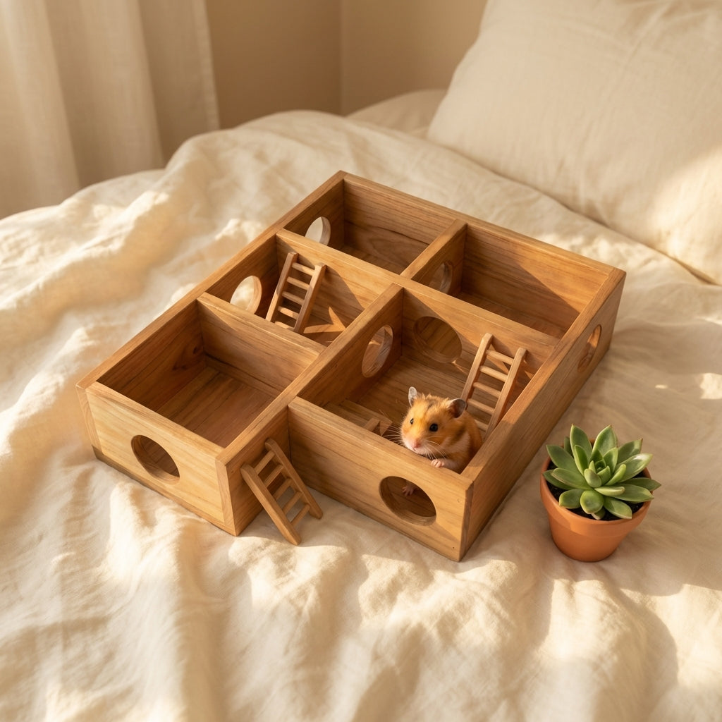 Wooden Habitat for Small Pets - Vanoir lifestyle