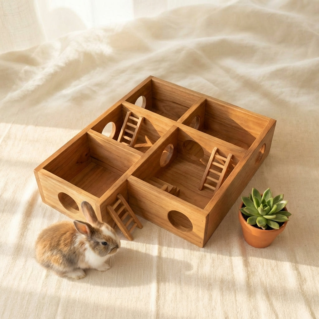Wooden Habitat for Small Pets VIP