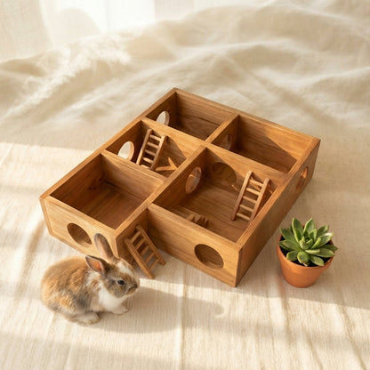 Wooden Habitat for Small Pets VIP